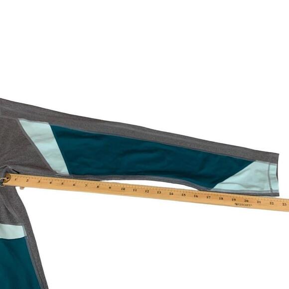 Under Armour Womens Compression HeatGear Legging Gray Teal Sz Medium Activewear - Picture 5 of 7